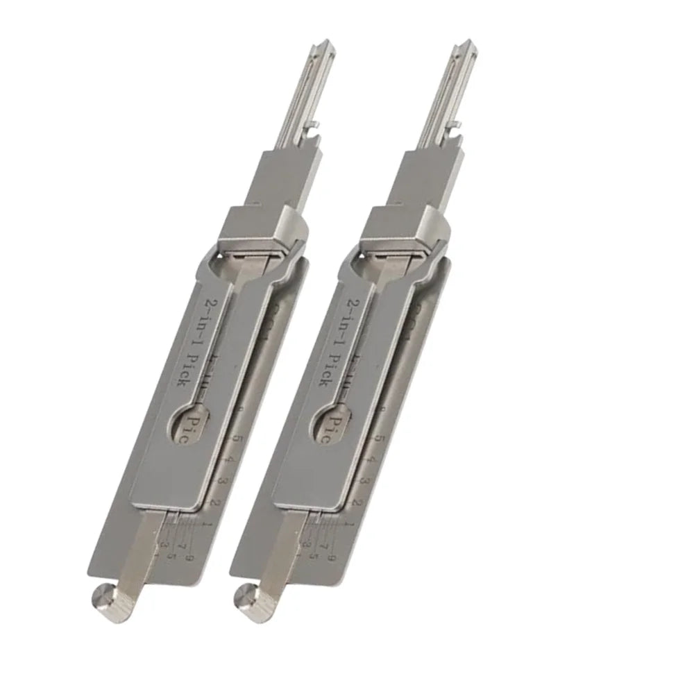 Stainless Steel Precision Tool SS001 Pro O-ring Pickup Kit Hook Tool Maintenance Repair Kit Key Decoder Only for Straight Groove