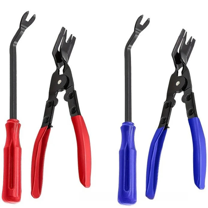 1/4PC Car Clip Pliers Tool Panel Clip Pliers Set Fastener Remover  Auto Retainer Clip Trim Rivet Removal Tool  Auto Door Car Uph