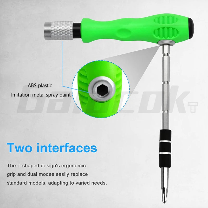 32 in 1 Multifunctional Screwdriver Set Mini Small Screwdriver Torx Phillips Magnetic Screw Driver Bit Portable Repair Tool Kit