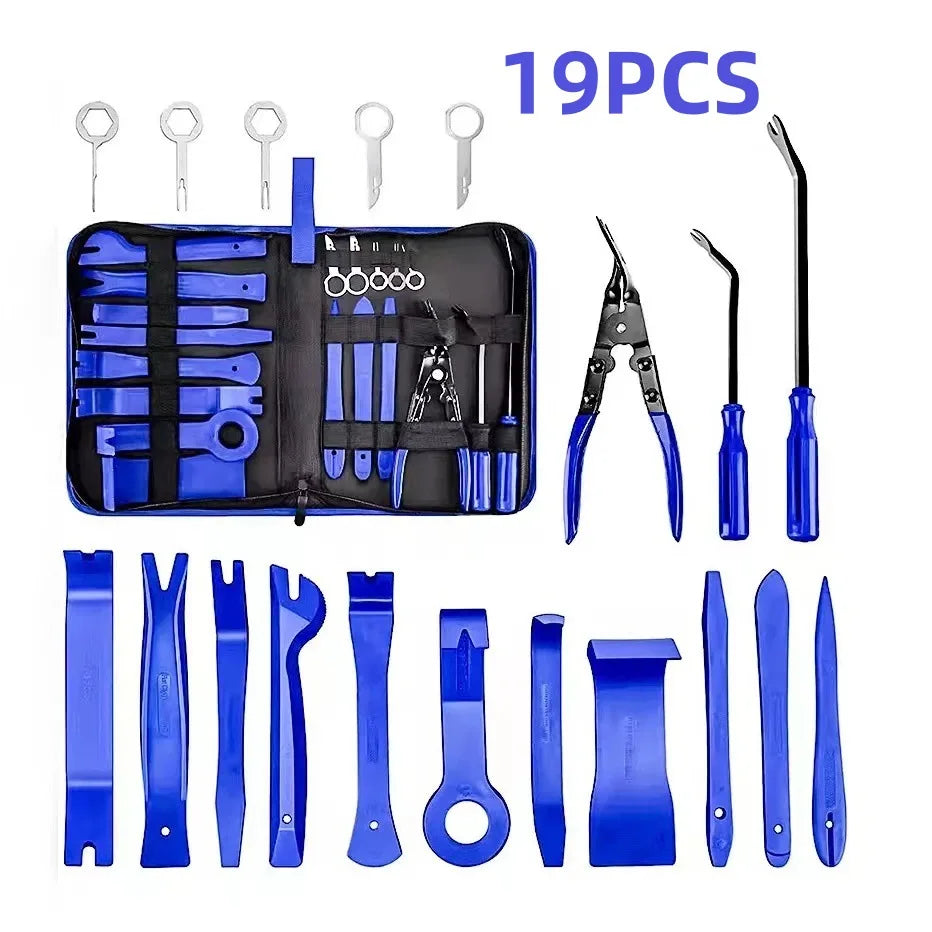 Car Hand Tool Set Car Disassembly Tools Kit Stereo Repair DVD Repair Tool Dashboard Removal Tools Interior Plastic Trim Panel