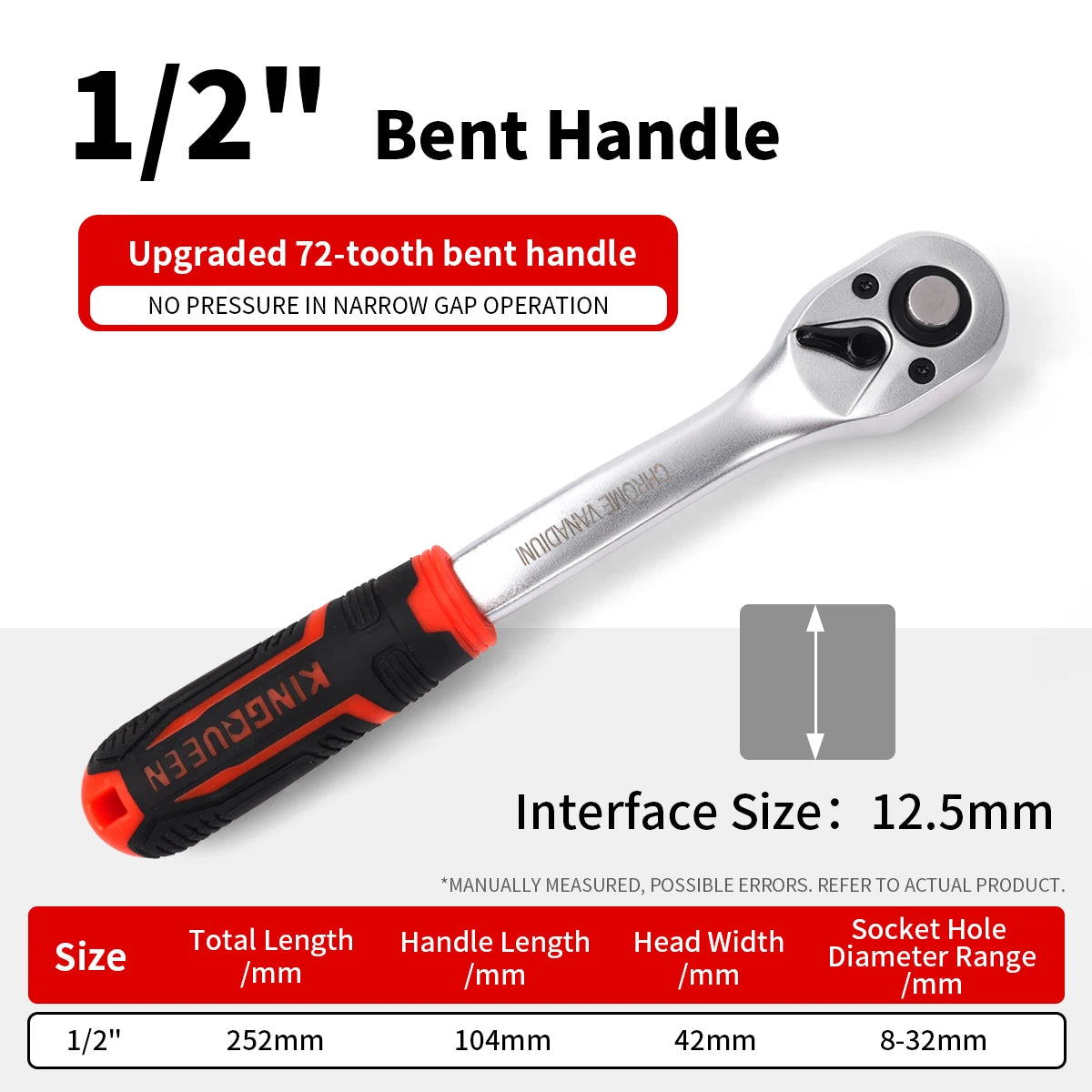 New Frosted Quick Ratchet Wrench Oil-resistant 72 Tooth Drive 1/4 3/8 1/2 Inch Socket Two-way Flying Wrench DIY Hand Repair Tool
