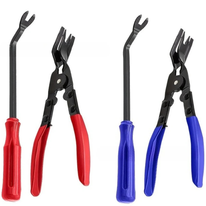 1/4PC Car Clip Pliers Tool Panel Clip Pliers Set Fastener Remover  Auto Retainer Clip Trim Rivet Removal Tool  Auto Door Car Uph