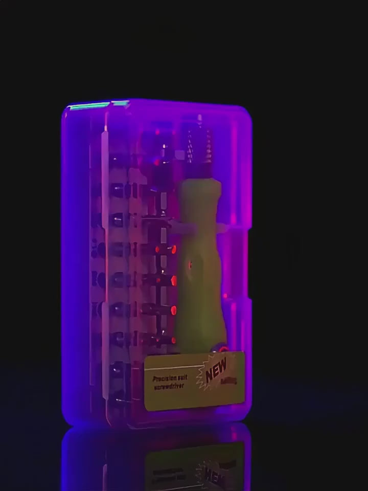 32 in 1 Multifunctional Screwdriver Set Mini Small Screwdriver Torx Phillips Magnetic Screw Driver Bit Portable Repair Tool Kit